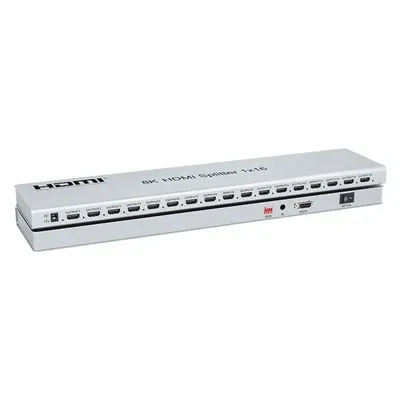 16-Way 8K 60Hz HDMI Video Splitter 1x16 B'HDR, Ġestjoni EDID