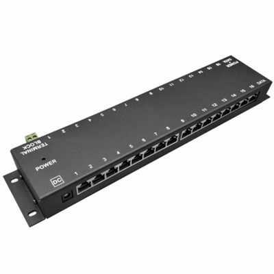 Gigabit 16port Poe Panel Injector